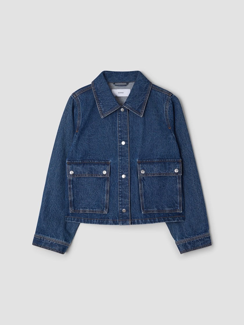 Bea jakke Stonewashed