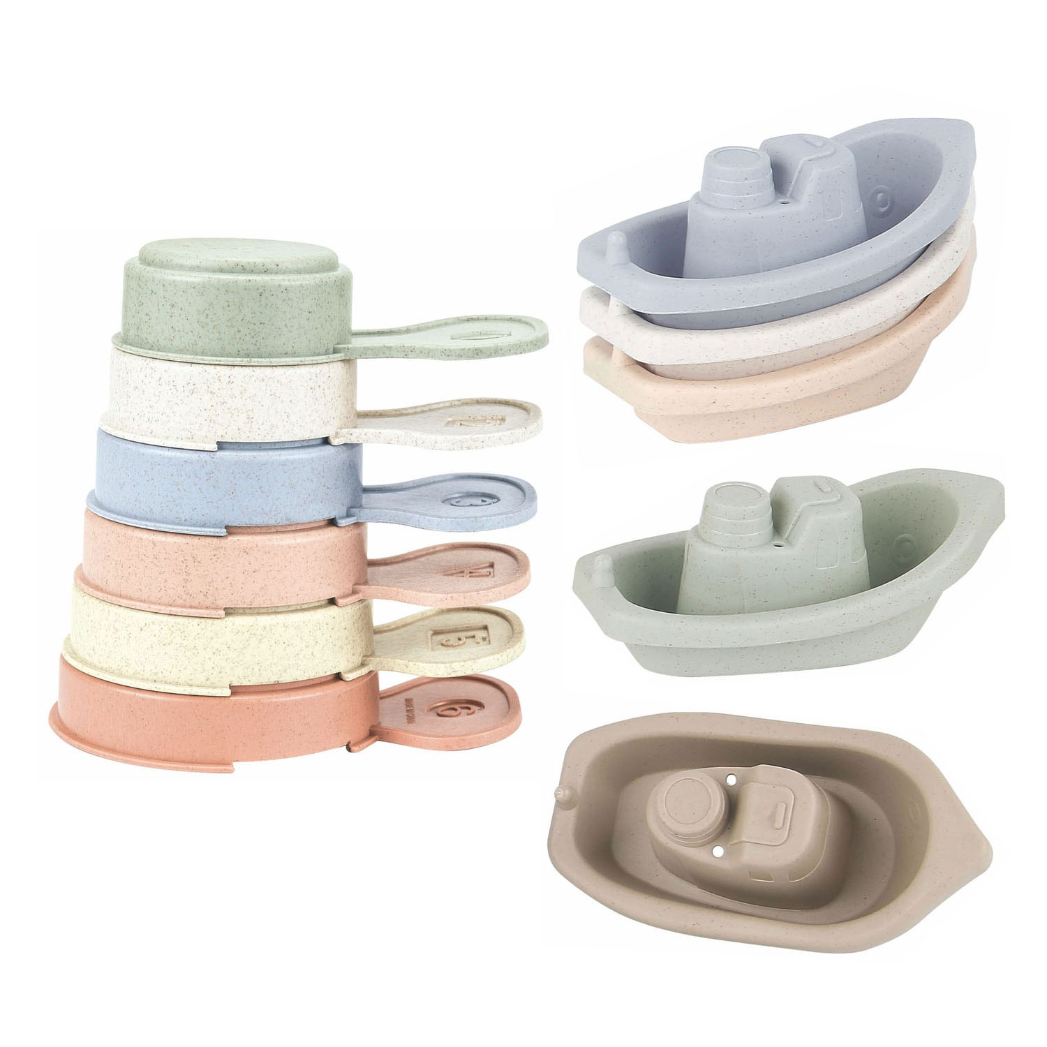 Badbekers en Badbootjes Pastel
