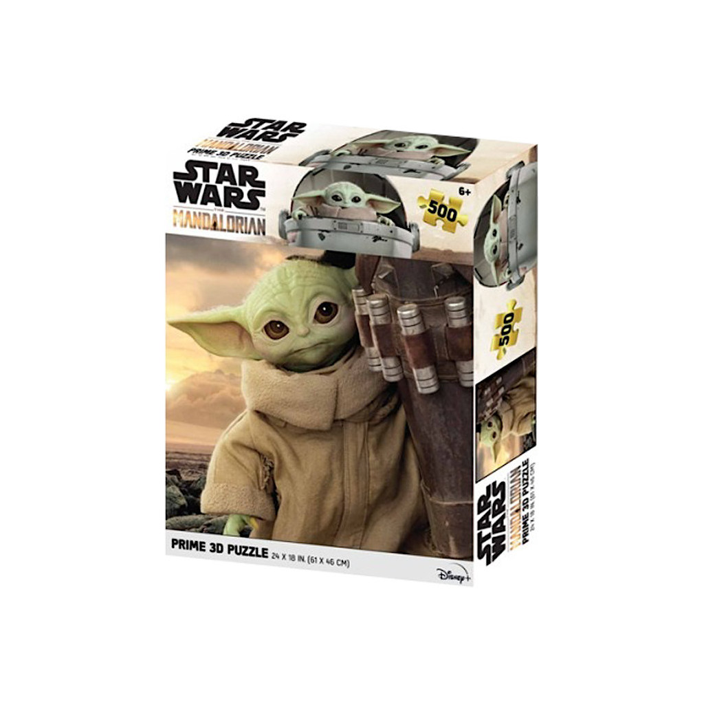 Puzzle Prime 3D - Star Wars Mandalorian - 500 pièces