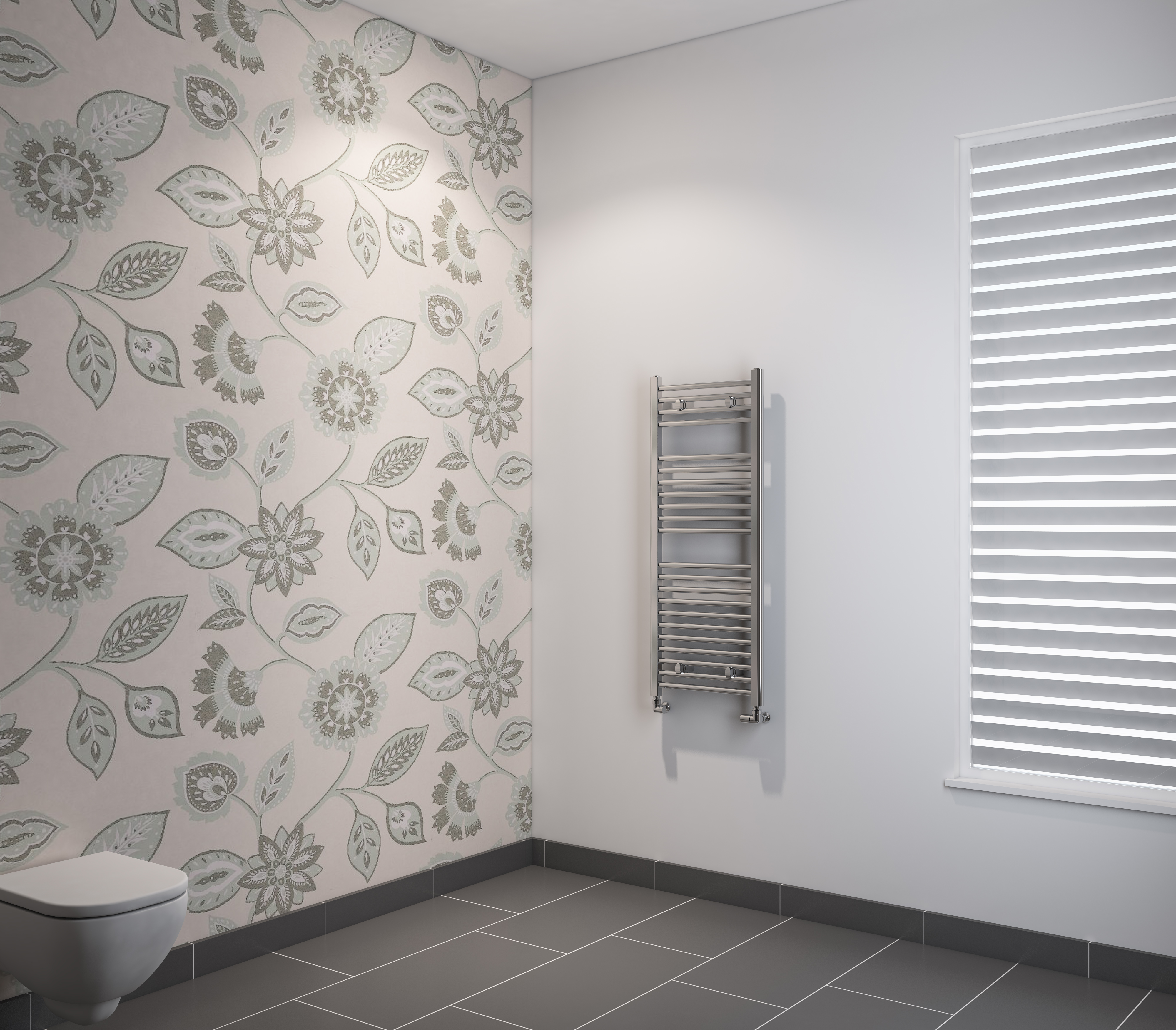 Eastbrook Biava Multirail verticale verwarming 119x60cm Chroom 434 watt