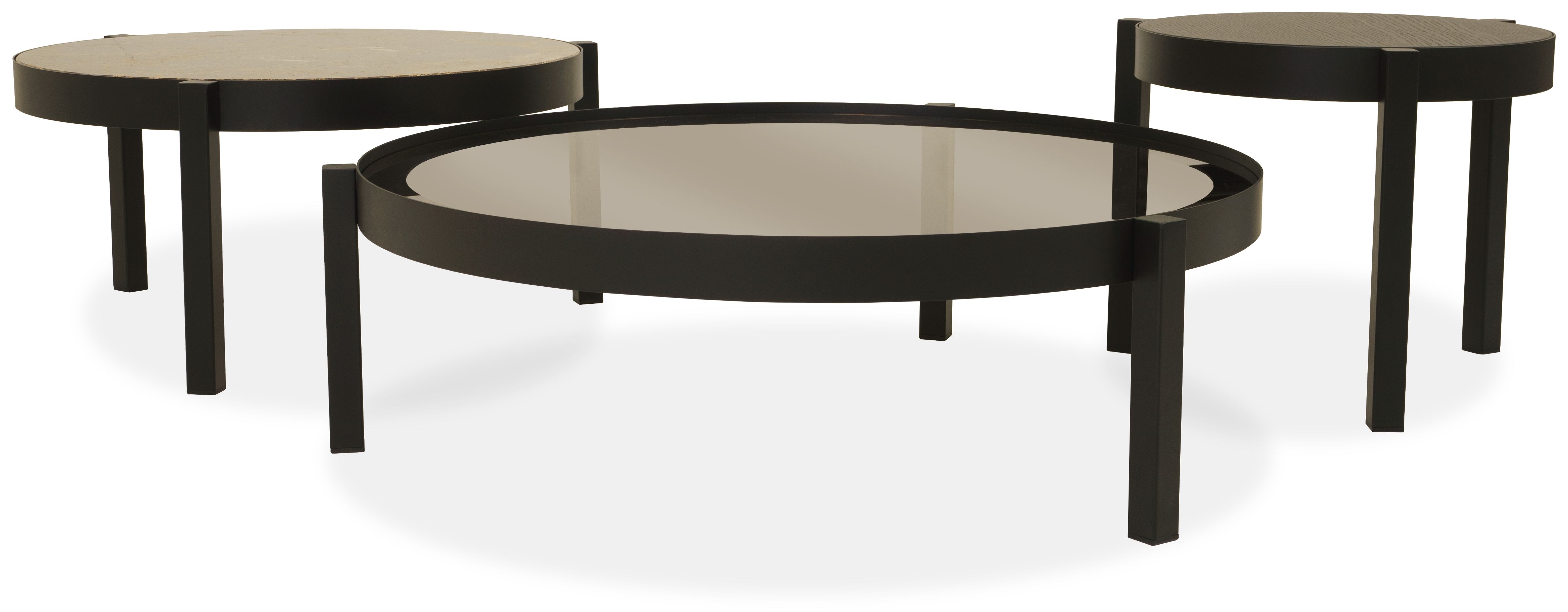 Salontafelset Spezia ⌀80  x H25 cm