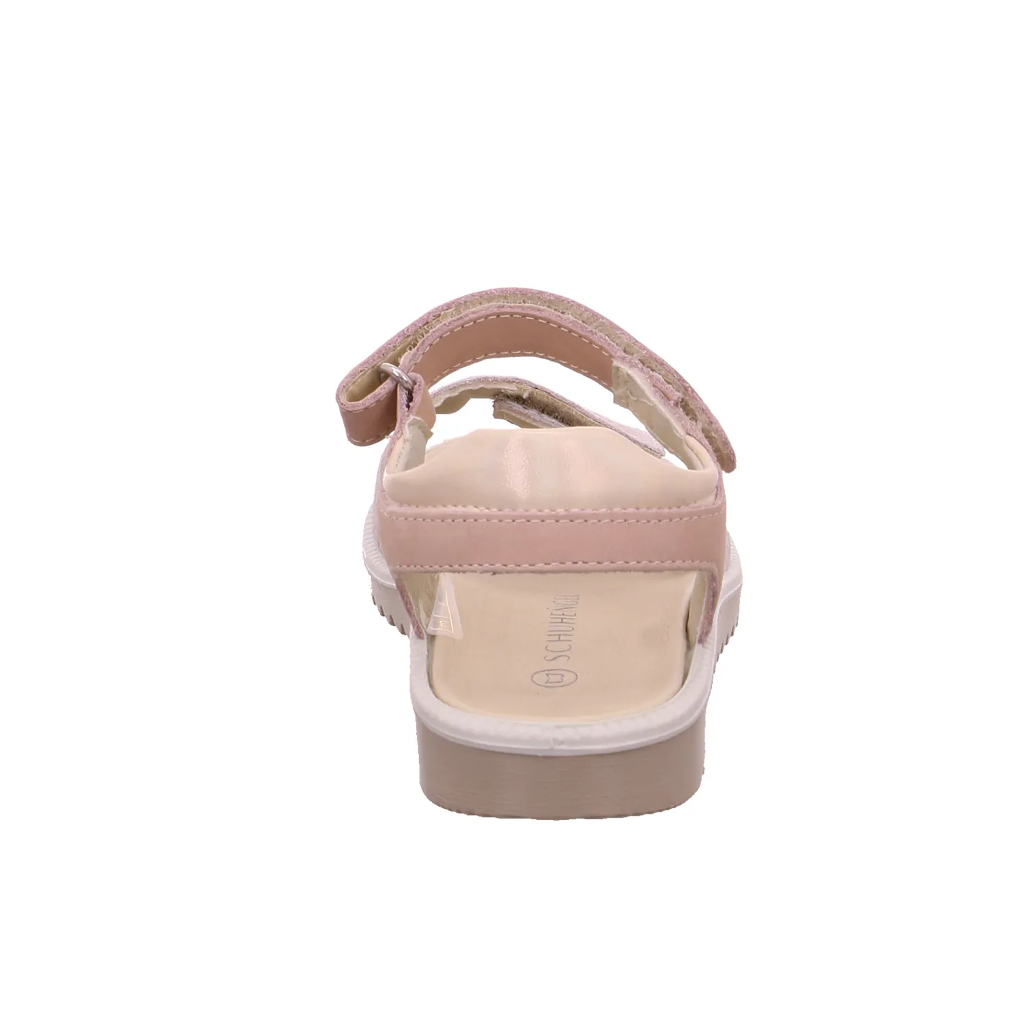 SCHUHENGEL Mädchen-Sandale Rosa Leder  Sommerschuh