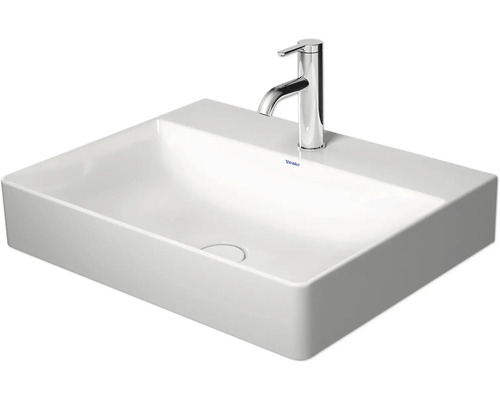 DURAVIT Wastafel DuraSquare 60 x 47 cm wit glanzend 2353600041