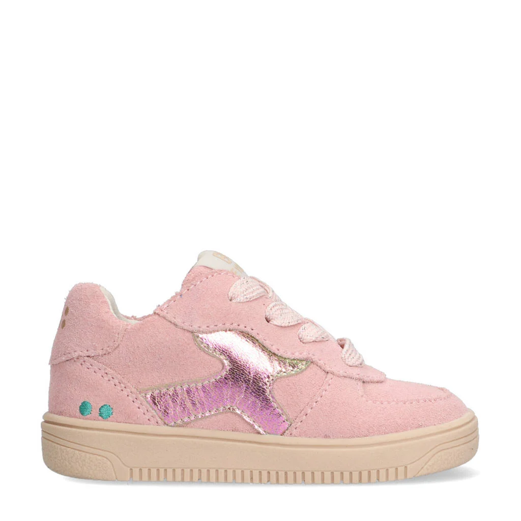 BunniesJR suède sneakers roze