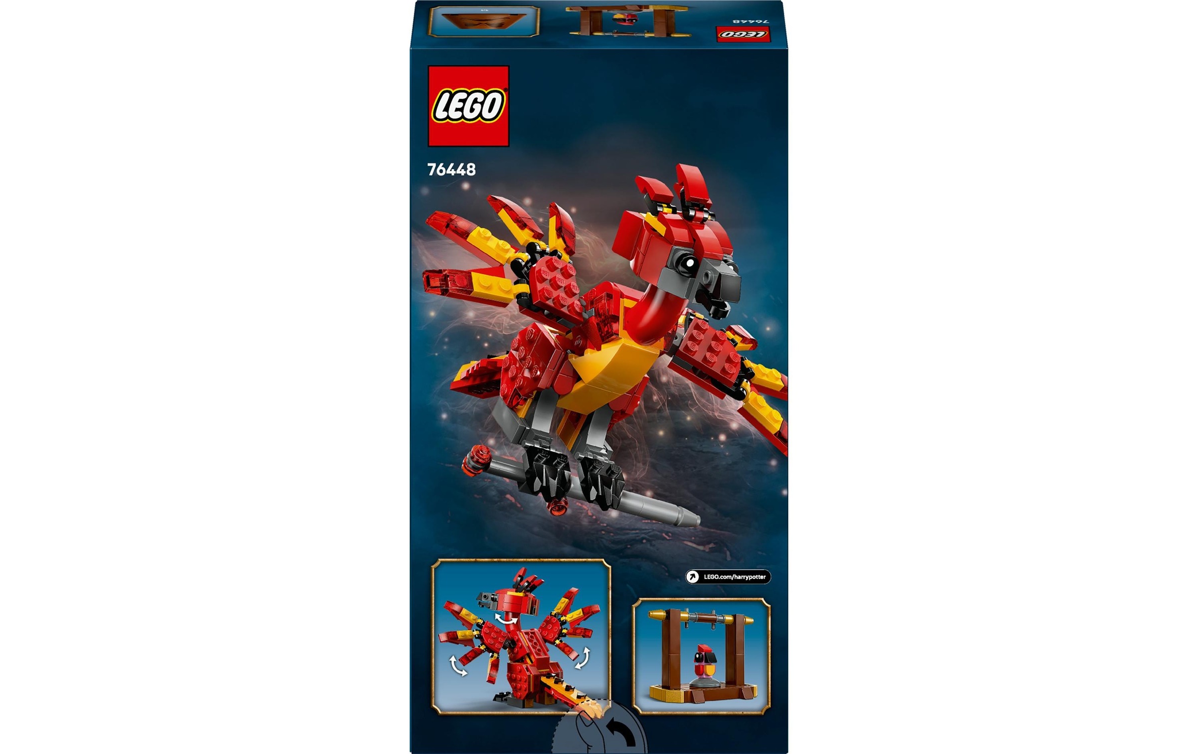 LEGO® Spielbausteine »Harry Potter Fawkes: Dumbledores Phönix 76448«