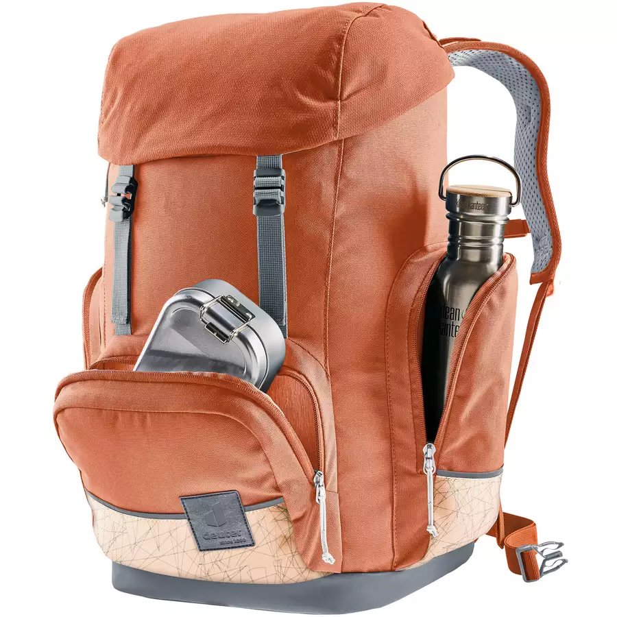 Deuter School Scula - Schulrucksack 49 cm chestnut-blush micado