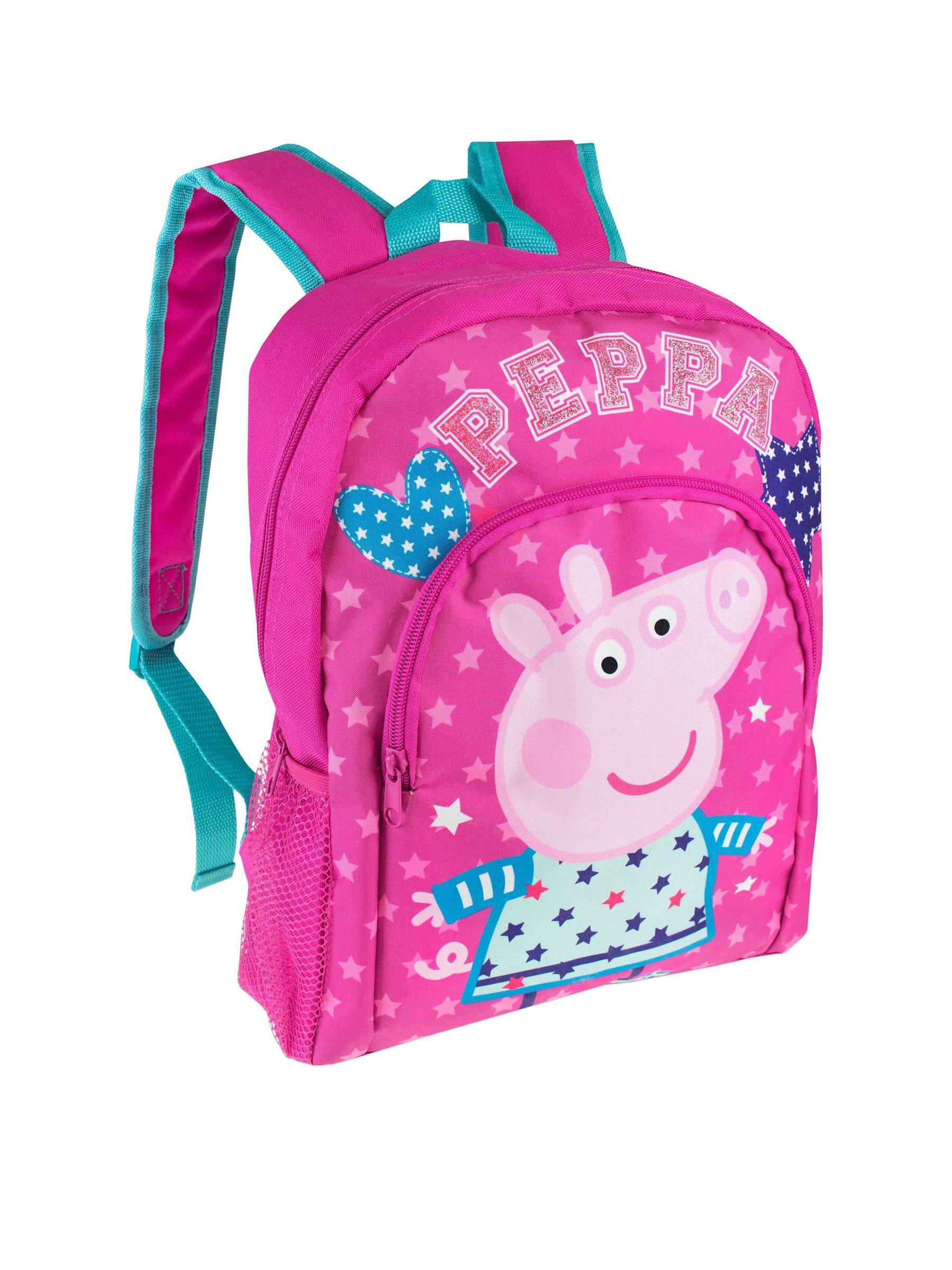 Character rugzak met sterren en hartjes van Peppa Pig