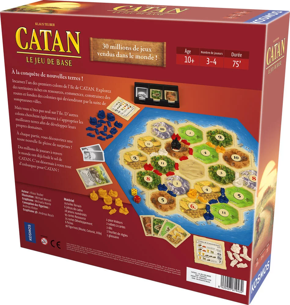 CATAN : JEU DE BASE