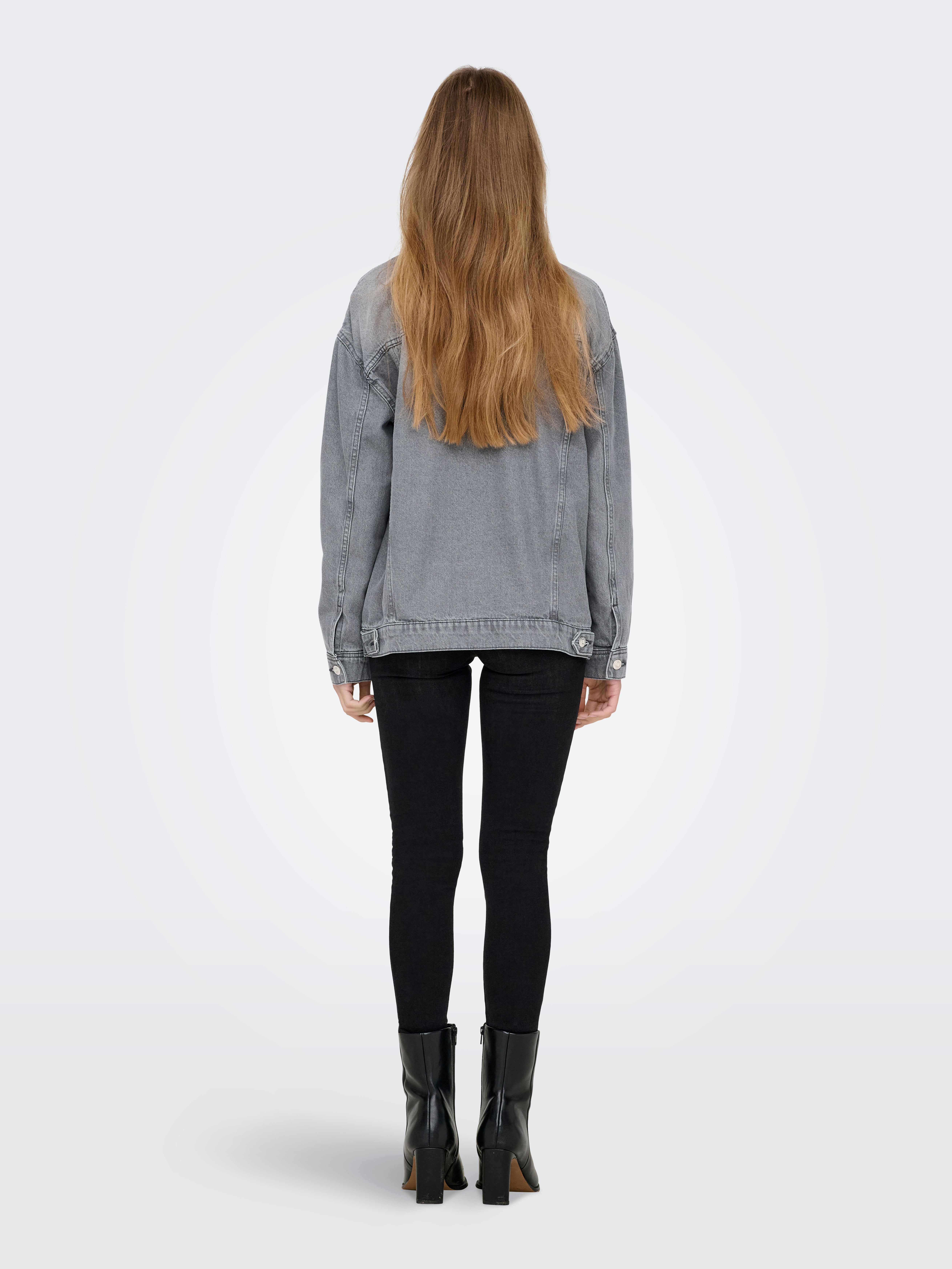 ONLOCEAN Jeansjacke Medium Grey Denim
