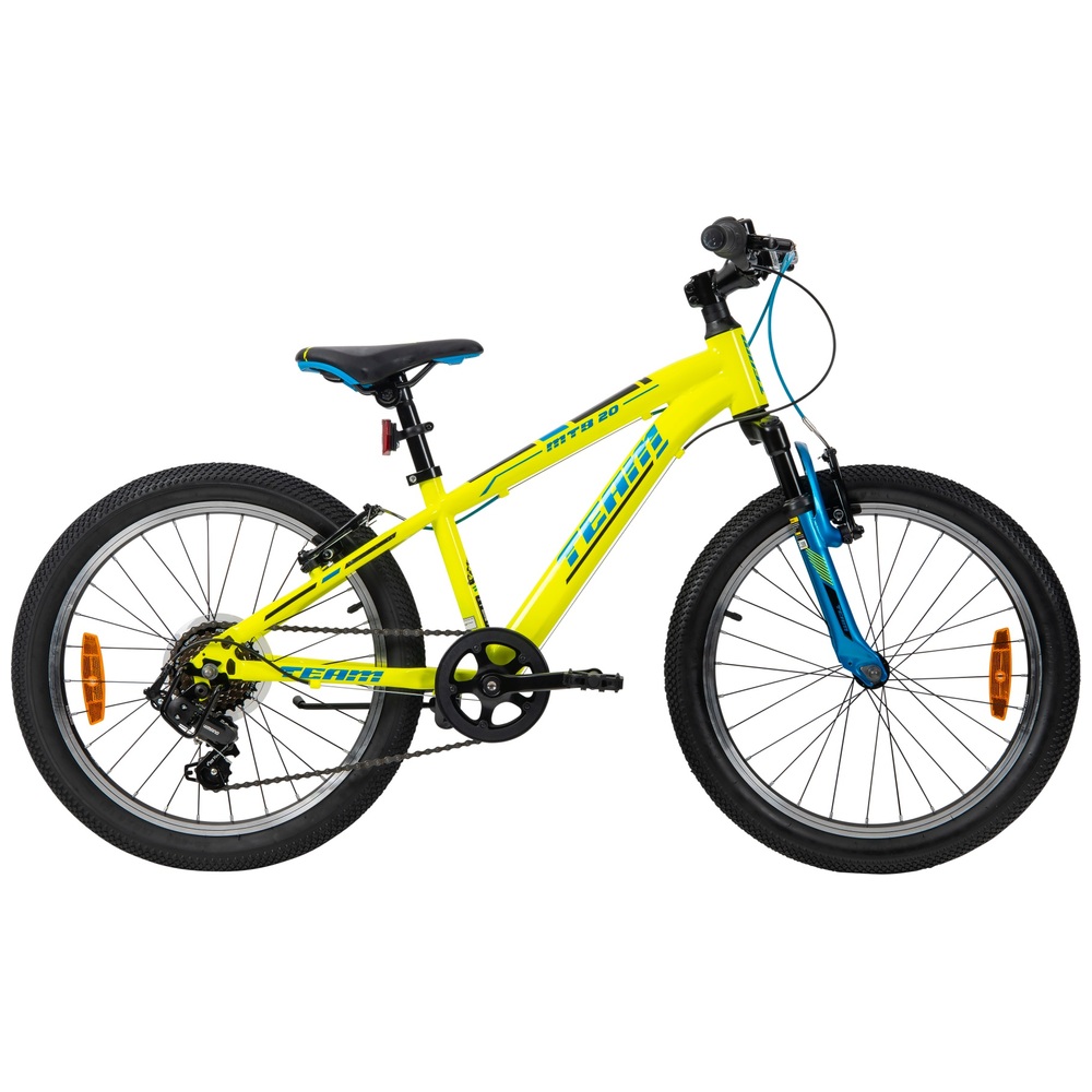20-Zoll-Team-Mountainbike Gelb