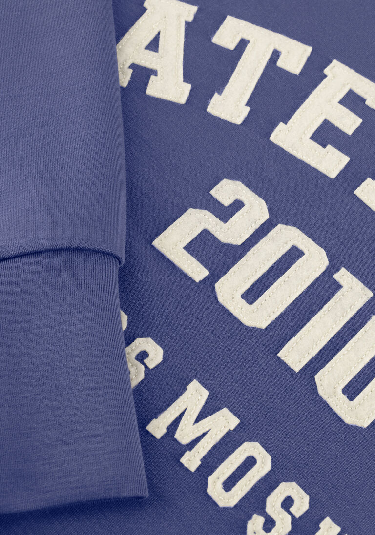 blauwe mos mosh sweater mmnima o-ls  sweatshirt