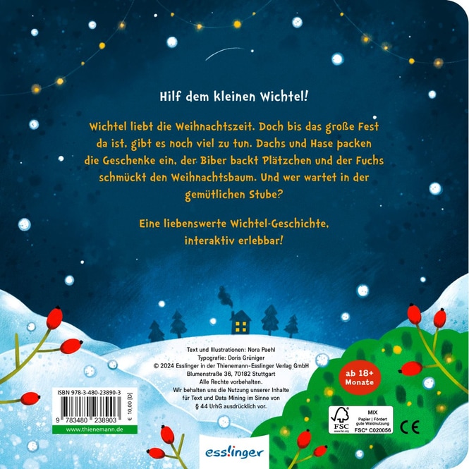 Komm mit in den Wichtelwald - Mit Puzzlefigur