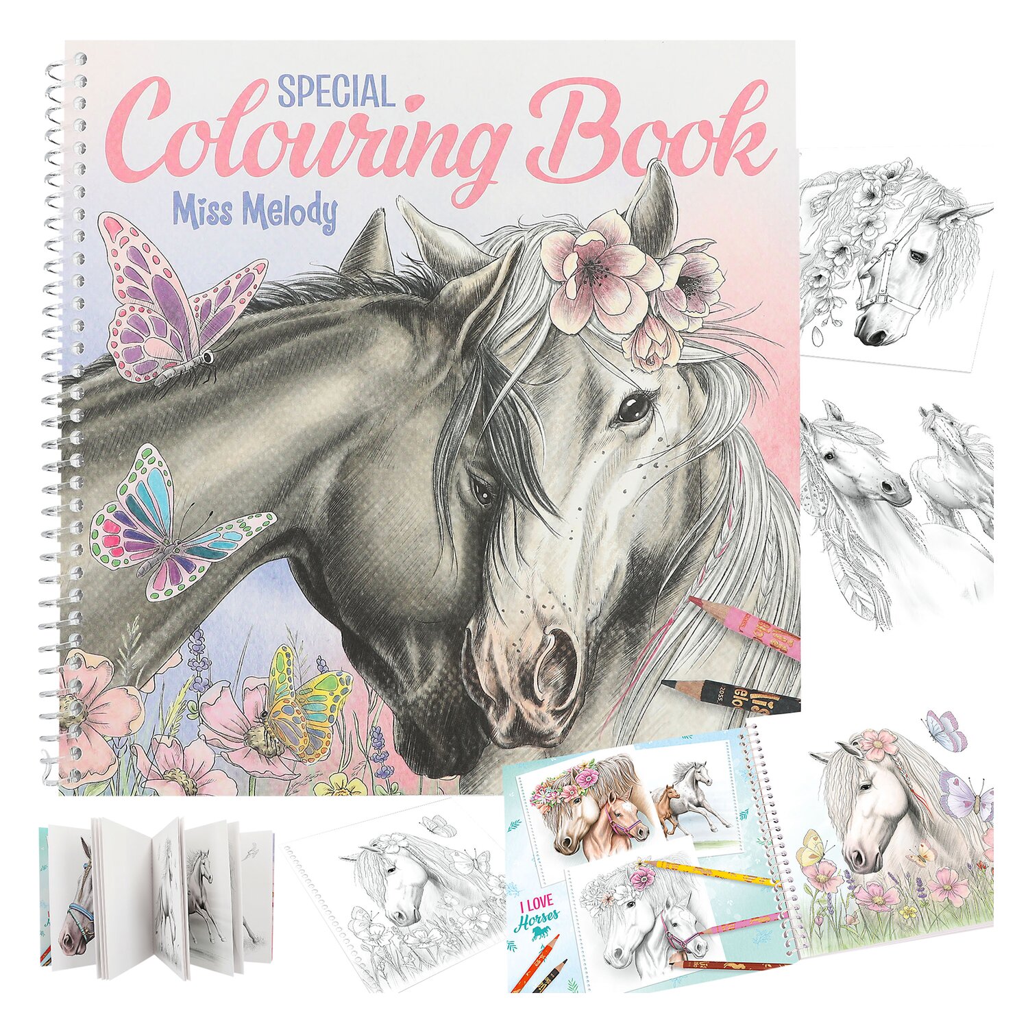 Miss Melody Special Malbuch
