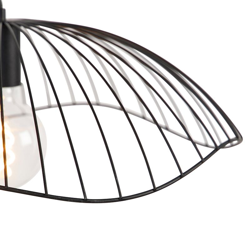 Design hanglamp zwart draad 50cm - Pua
