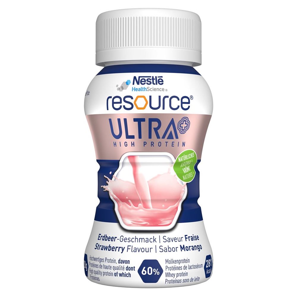 RESOURCE Ultra   Erdbeere Fl 125 ml
