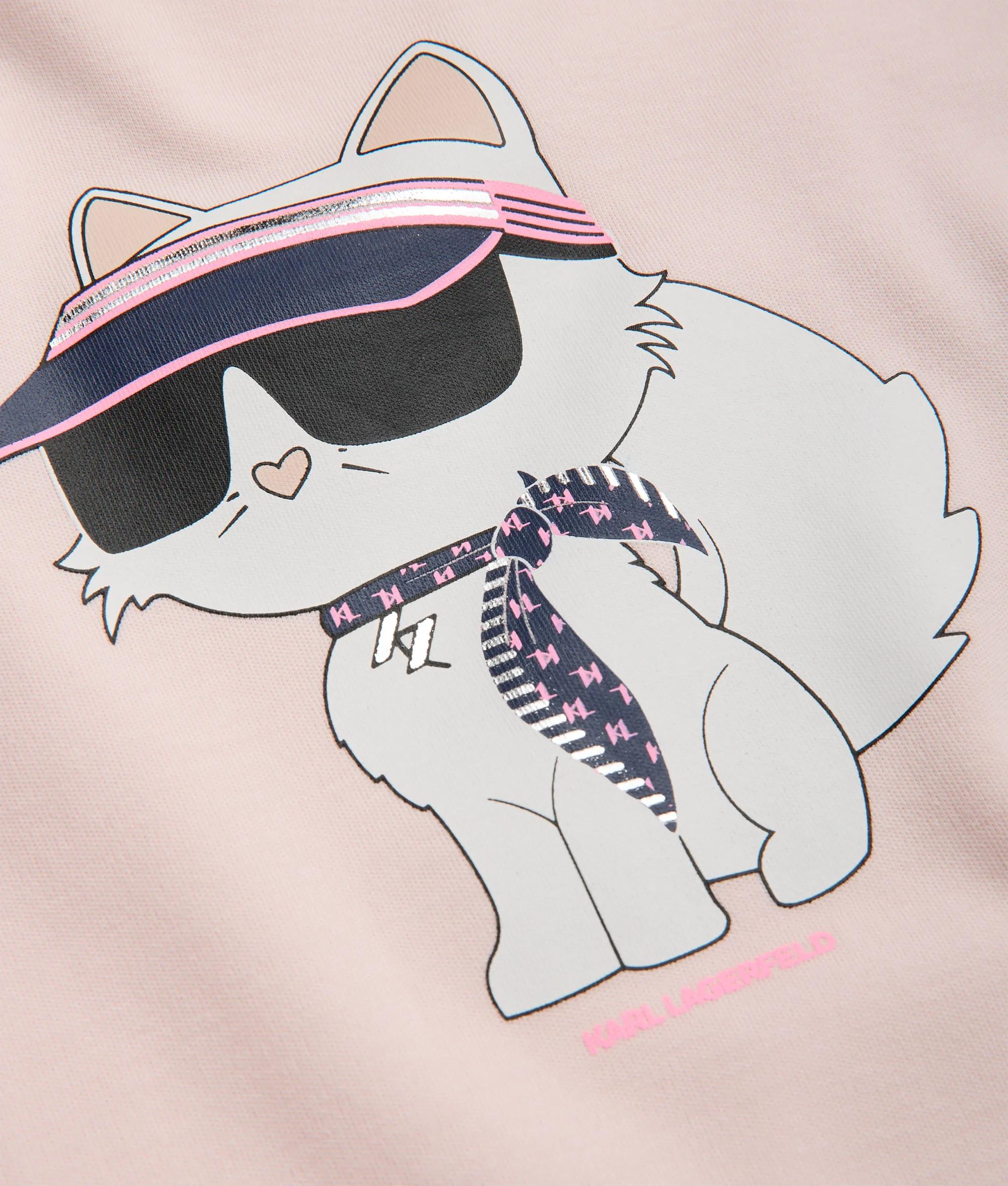 Meisjes Ikon Choupette t-shirt Jurk