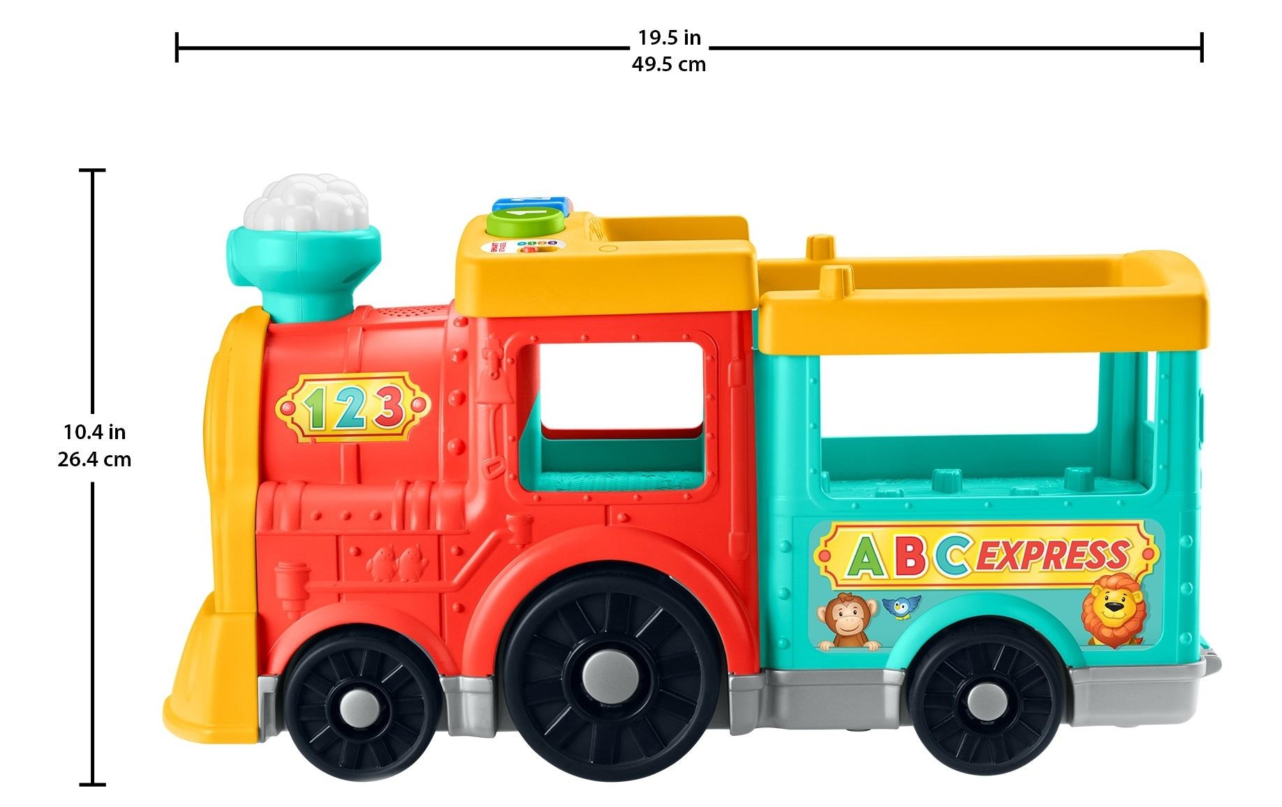 Fisher-Price® Lernspielzeug »LP Grosser ABC Tierfreunde Zug«