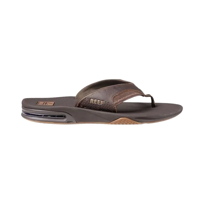 Reef Leather Fanning Teenslippers Heren