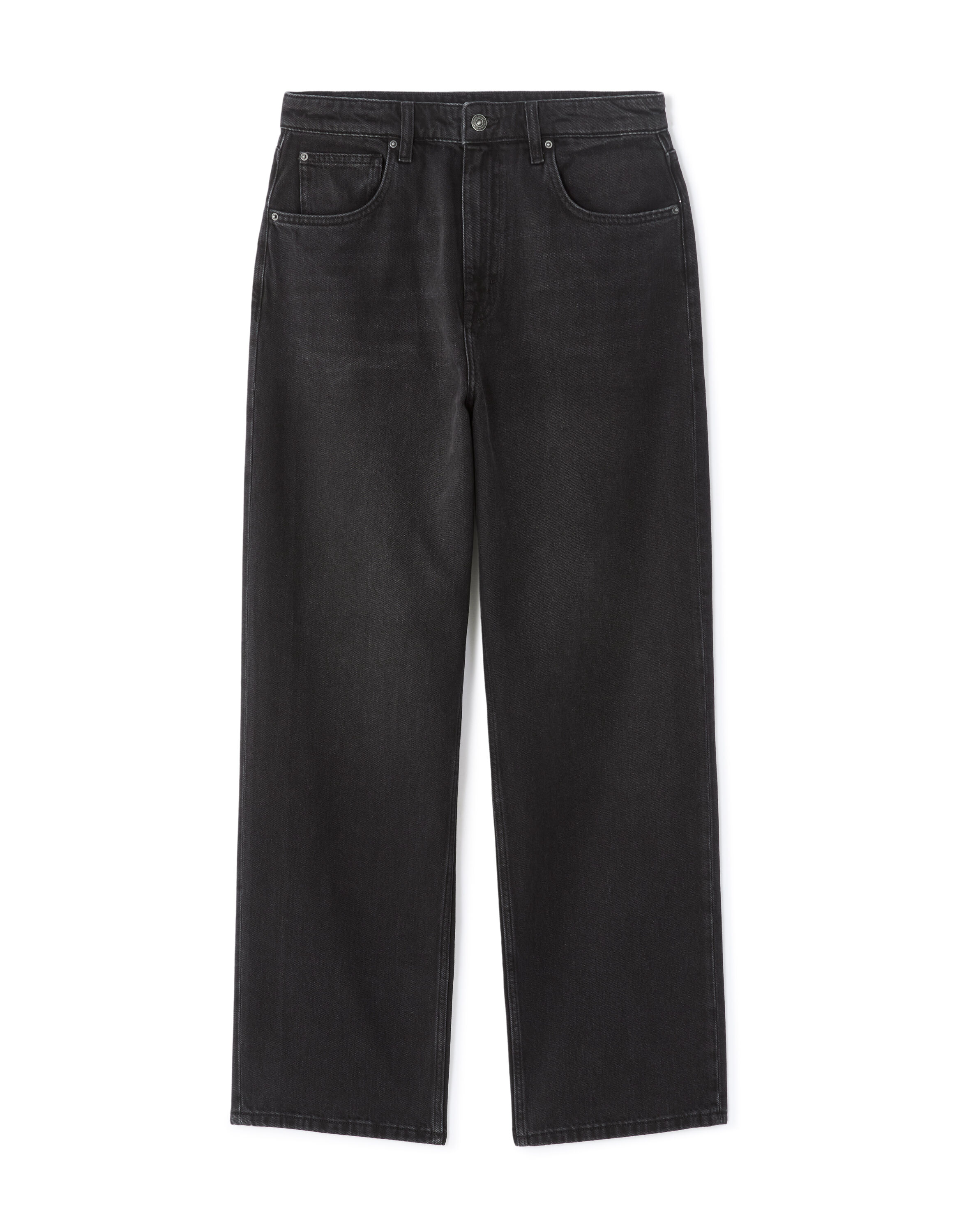 Jean baggy 100% coton - noir