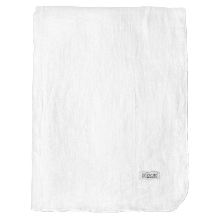 Broste Copenhagen Gracie tafelkleed 160x200 pure white