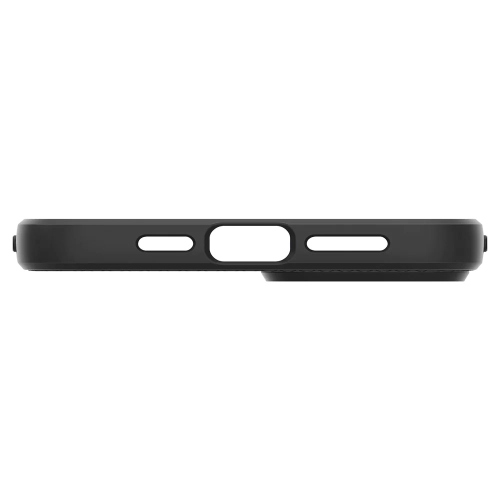 iPhone 15 Liquid Air Case Gummi Hülle (ACS06790) - Schwarz (Matt)