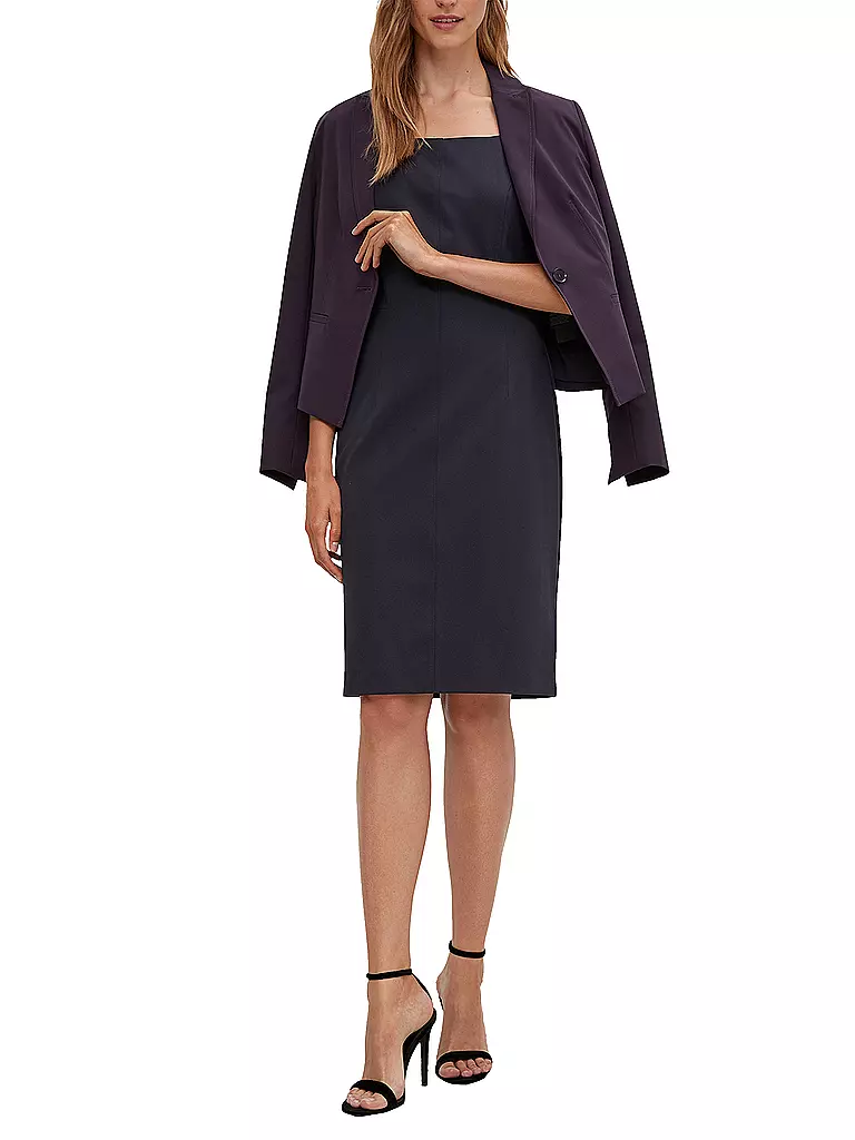 COMMA Businesskleid dunkelblau