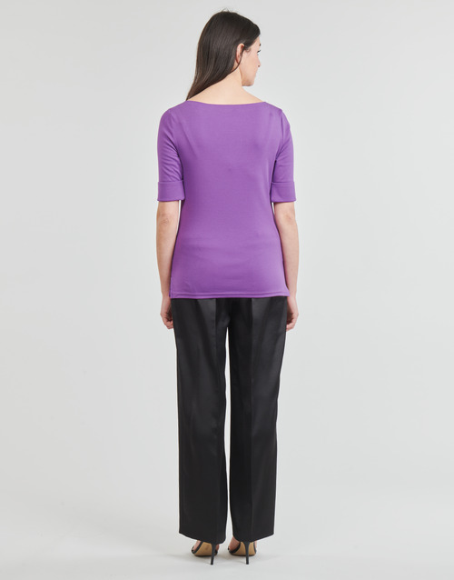 Lauren Ralph Lauren - JUDY-ELBOW SLEEVE-KNIT Violeta