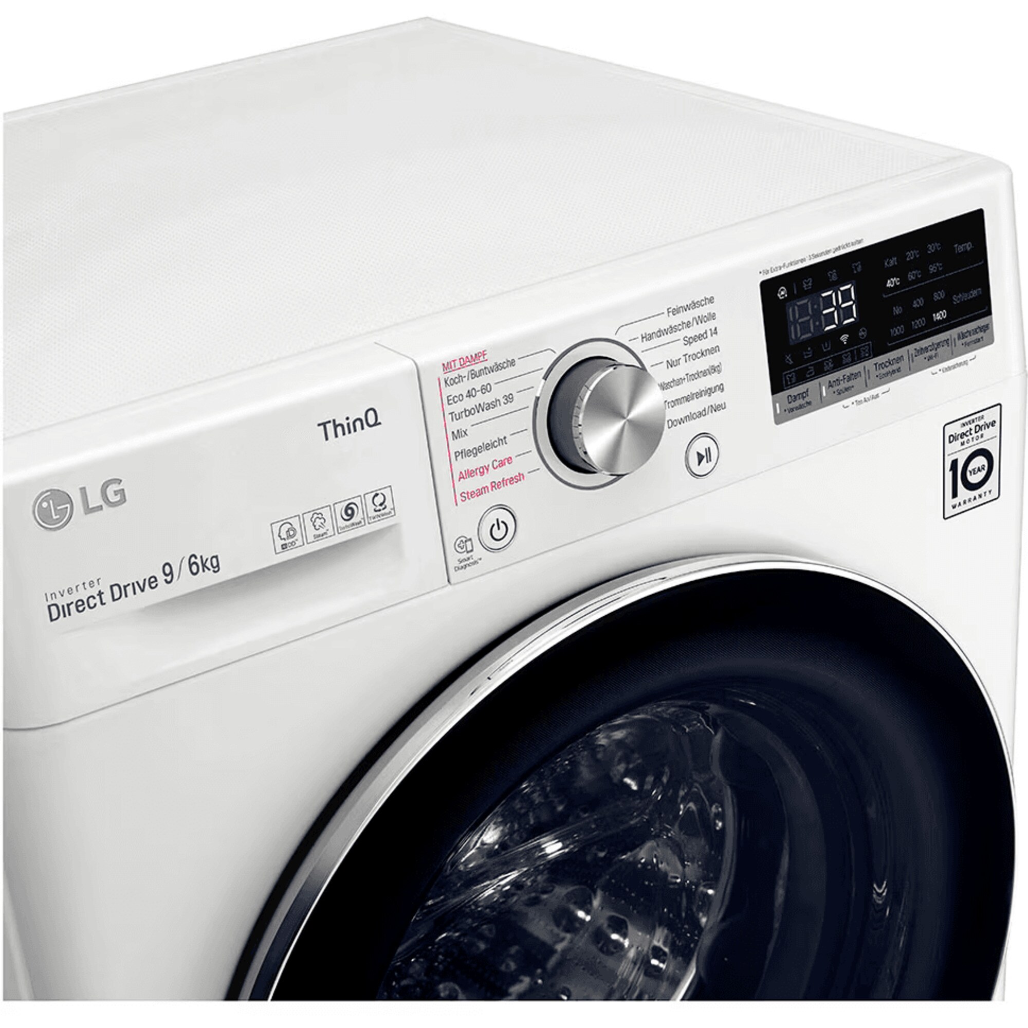 LG Waschtrockner V7WD96H1A