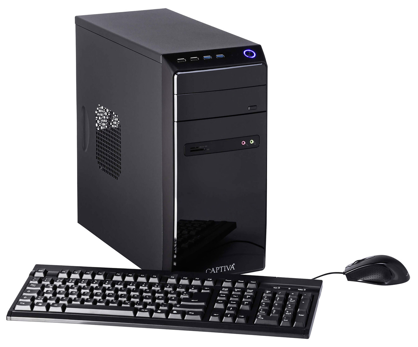 Für jeden Anspruch die passende Ausstattung: PC-Rechner-Set von Captiva