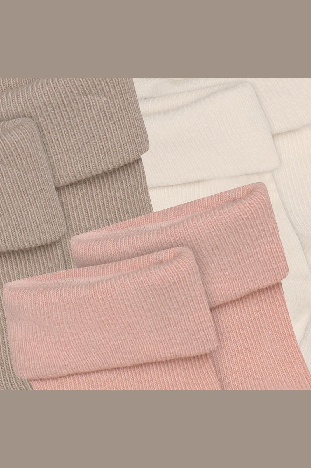 Noppies Newborn Sokken (3 paar) - Rose Smoke