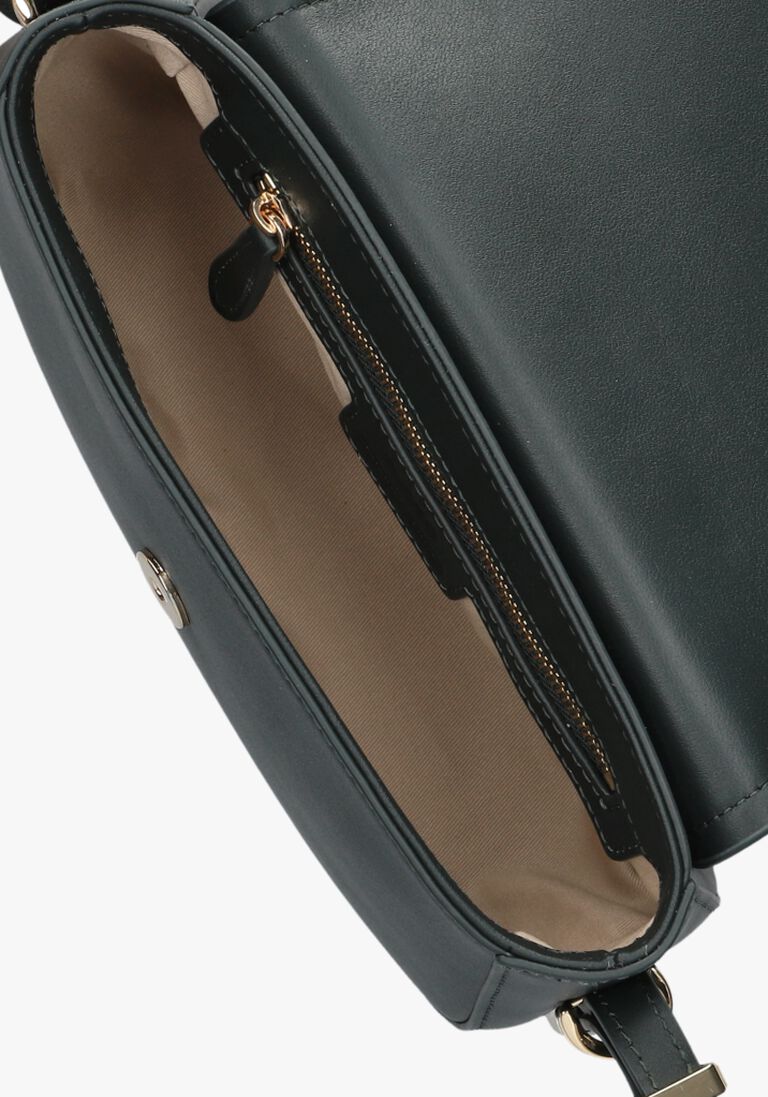 groene pinko schoudertas saddle mini