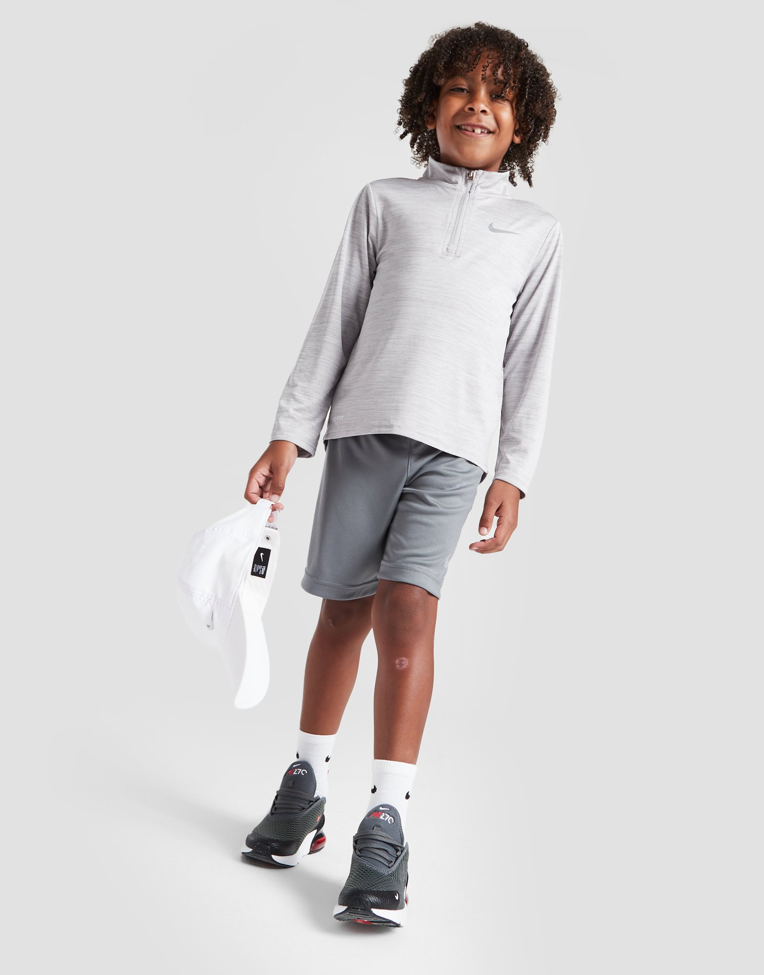 Nike Ensemble Haut Zippé/Short Enfant