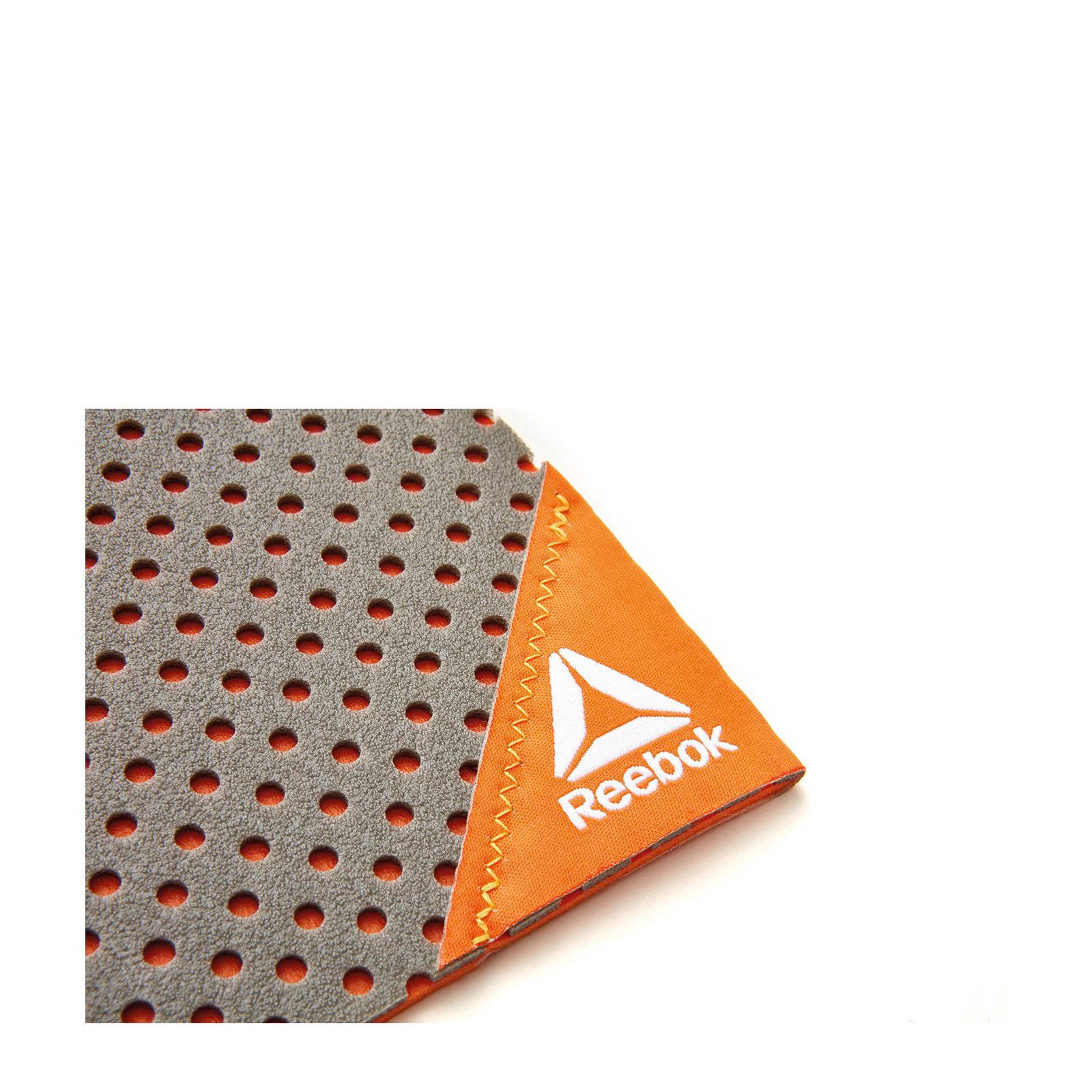 Reebok fitnessmat 5mm grijs/oranje