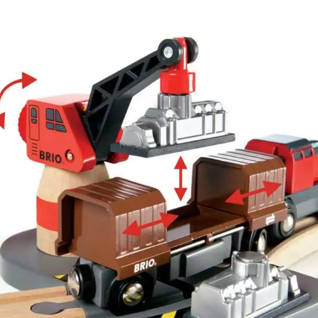 brio treinbaan deluxe set - 87-delig
