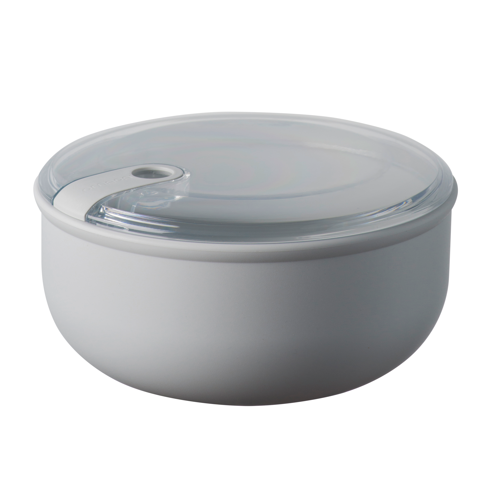 Omada Brotdose rund 1,8 Liter grau