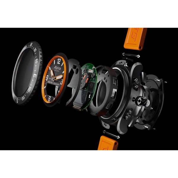 Montre outdoor ALPINA WATCHES ALPINA WATCHES ALPINERX ORANGE 23 ORANGE