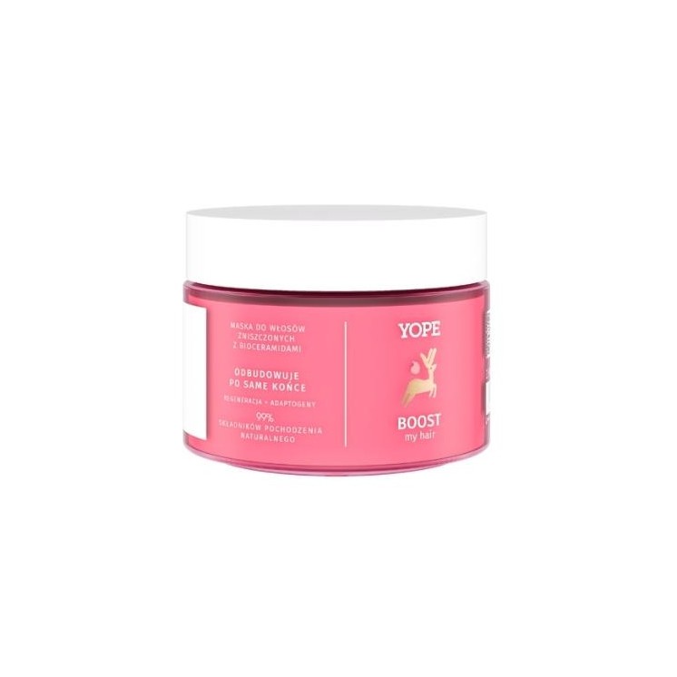 YOPE Boost My Hair Mask voor beschadigd haar met bioceramiden 250 ml