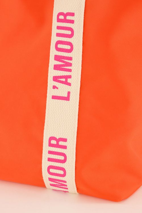 Oranje shopper l'amour