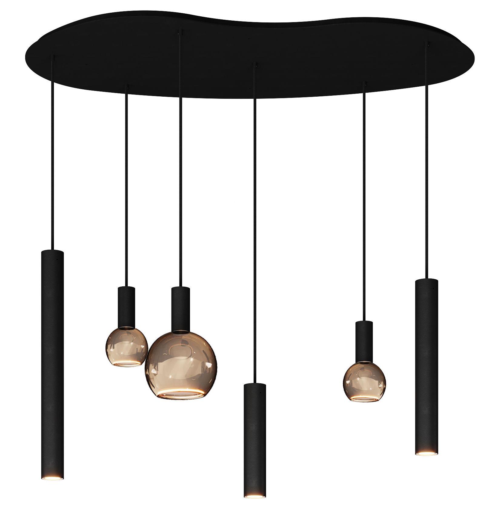 Hanglamp - 4318 Riva B120 x D60 cm