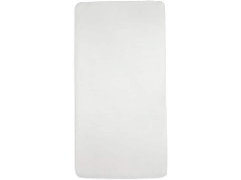 Jollein Fix-Leintuch 2er Set Ivory/Nougat 60 x 120 cm Spannbettlaken für Kinderbett