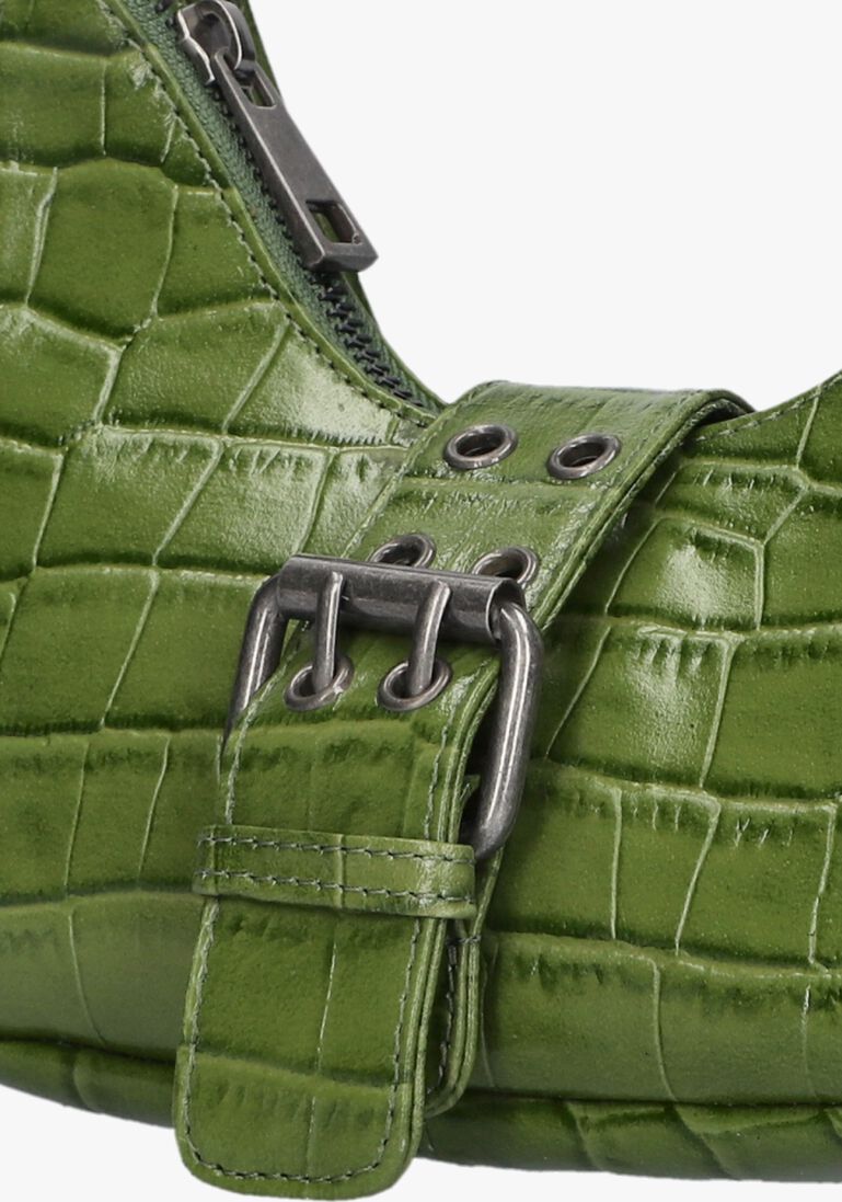 N\u00DANOO groene n&uacute;noo schoudertas palma buckle texas