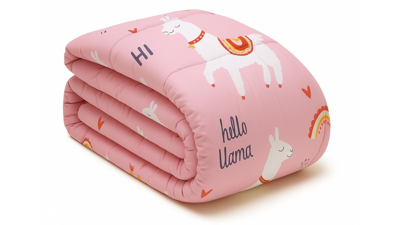 HappyBed (Kids) Lizzy Lama - dekbed zonder overtrek