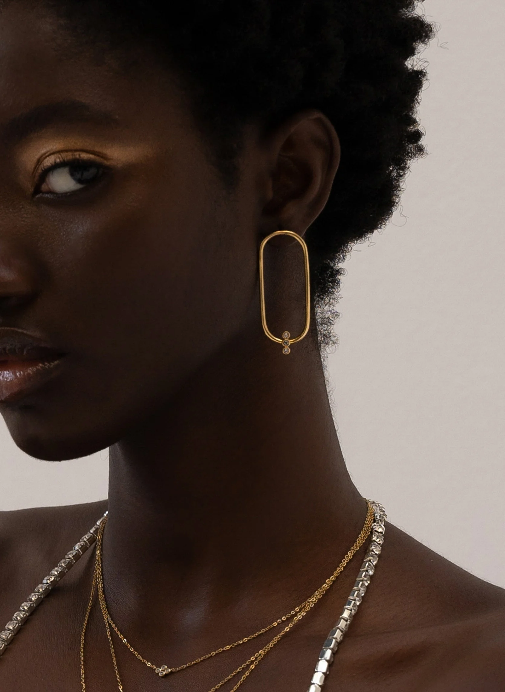 ILITHYIE - Boucles d'oreilles pendantes ilithyie | Rose
