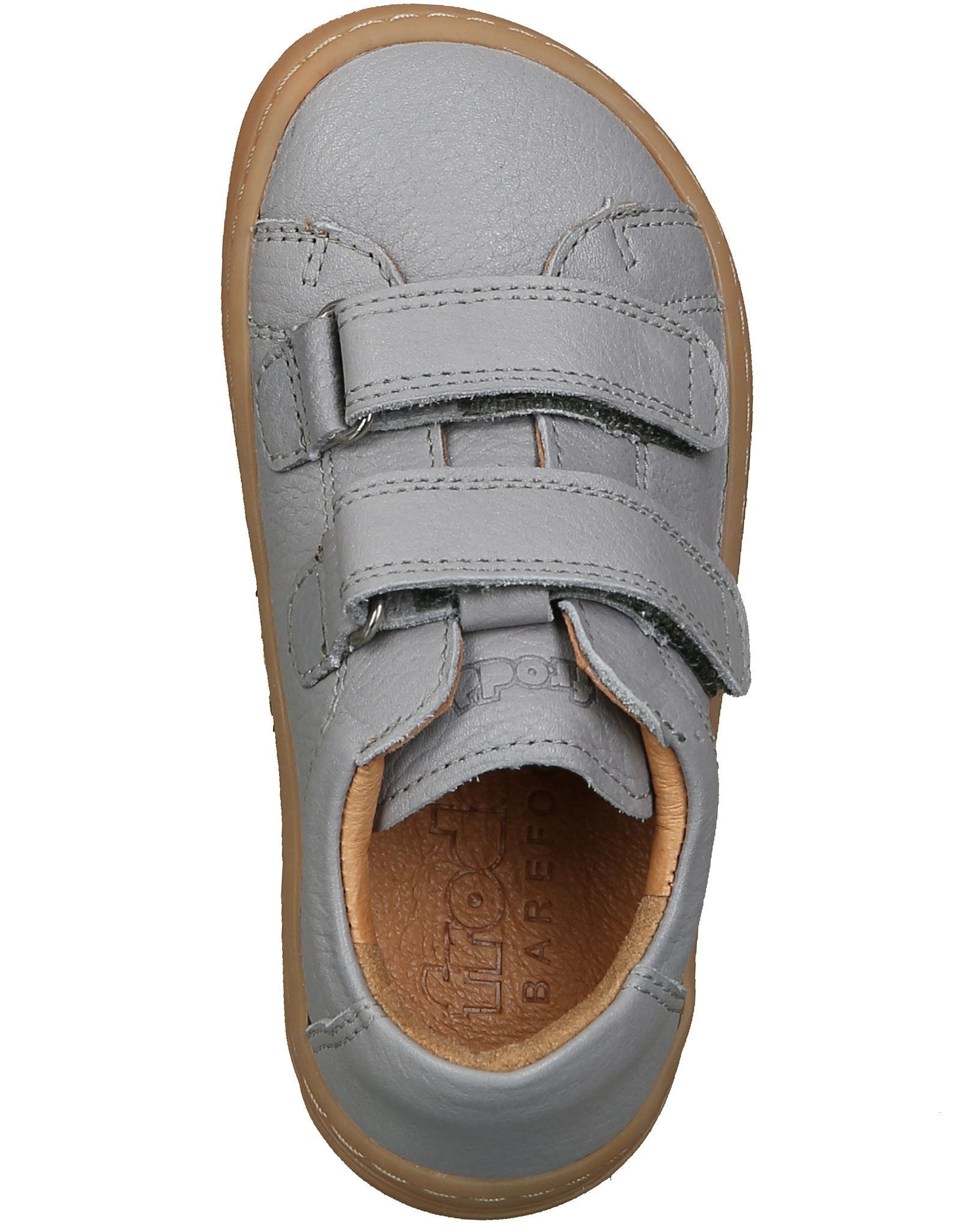 Barfußschuhe D-VELCRO in light grey