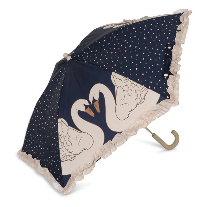 Konges Sløjd Parapluie Swan | Bleu marine