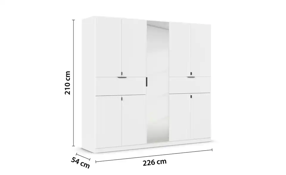 Drehtürenschrank 226 cm 9 Stück