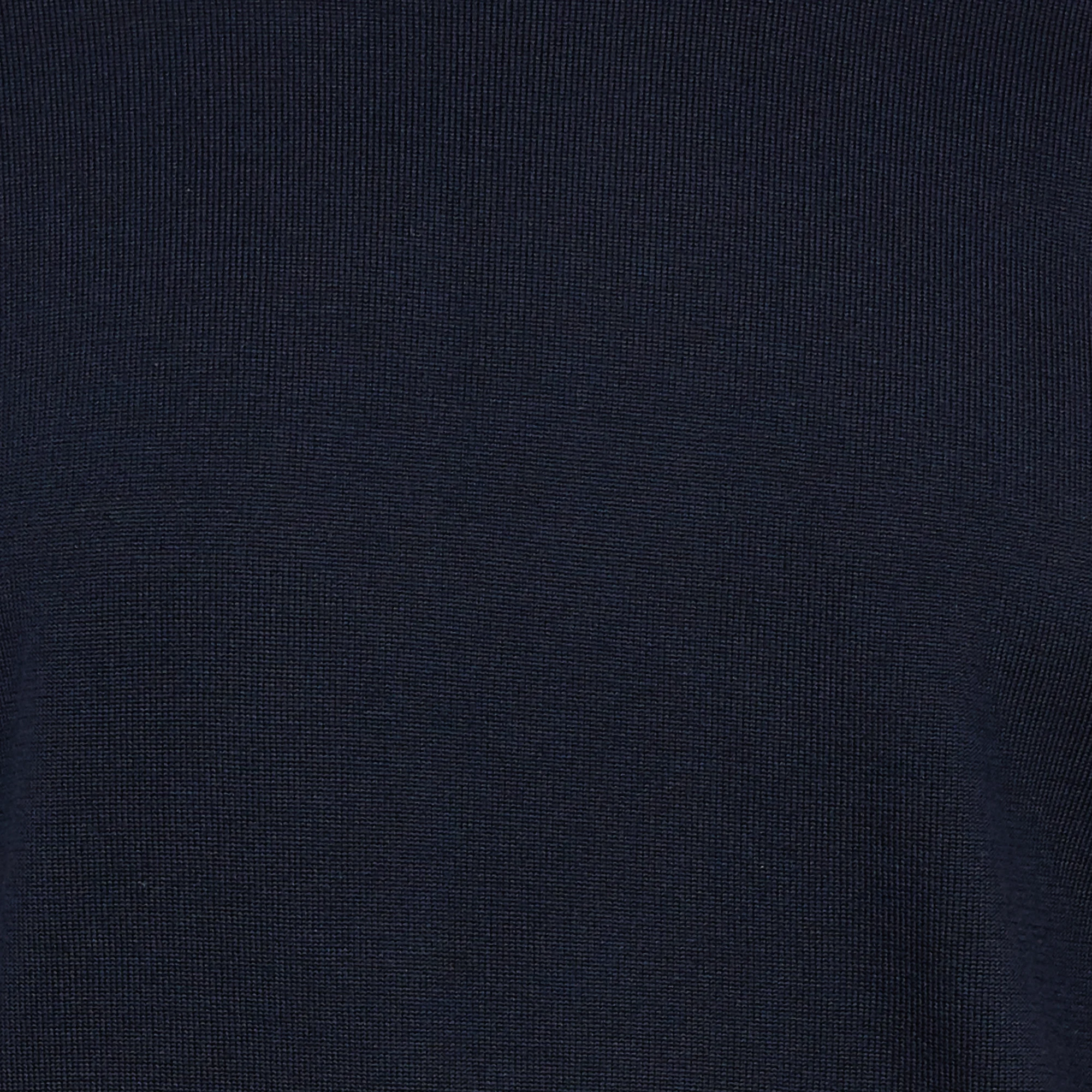Pull col rond regular-fit en laine | Bleu