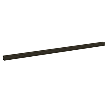 Sleufpaal tussen grenen antraciet ca. 8,8 x 8,8 cm, lengte ca. 270 cm