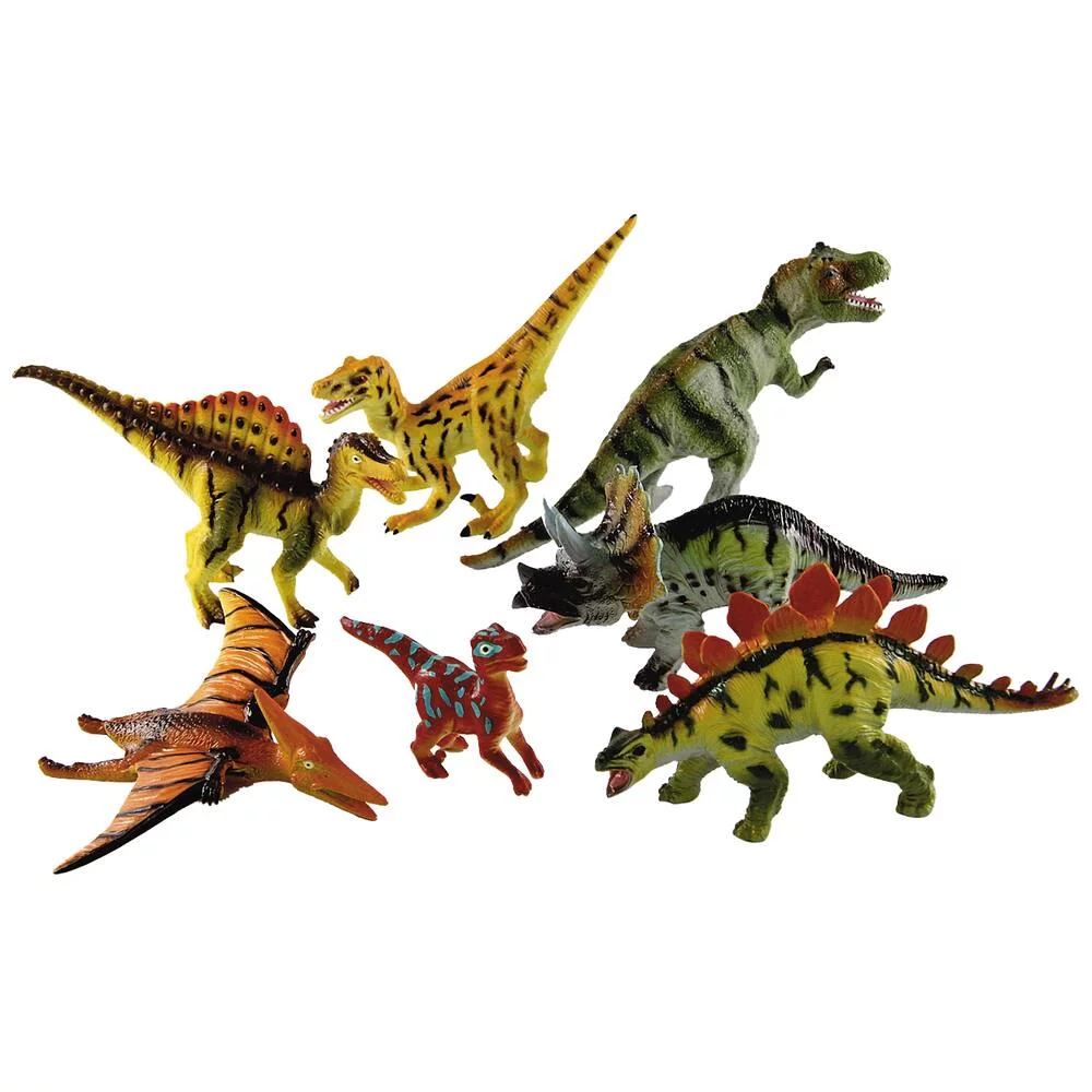SET DINOSAURES 7 PIECES