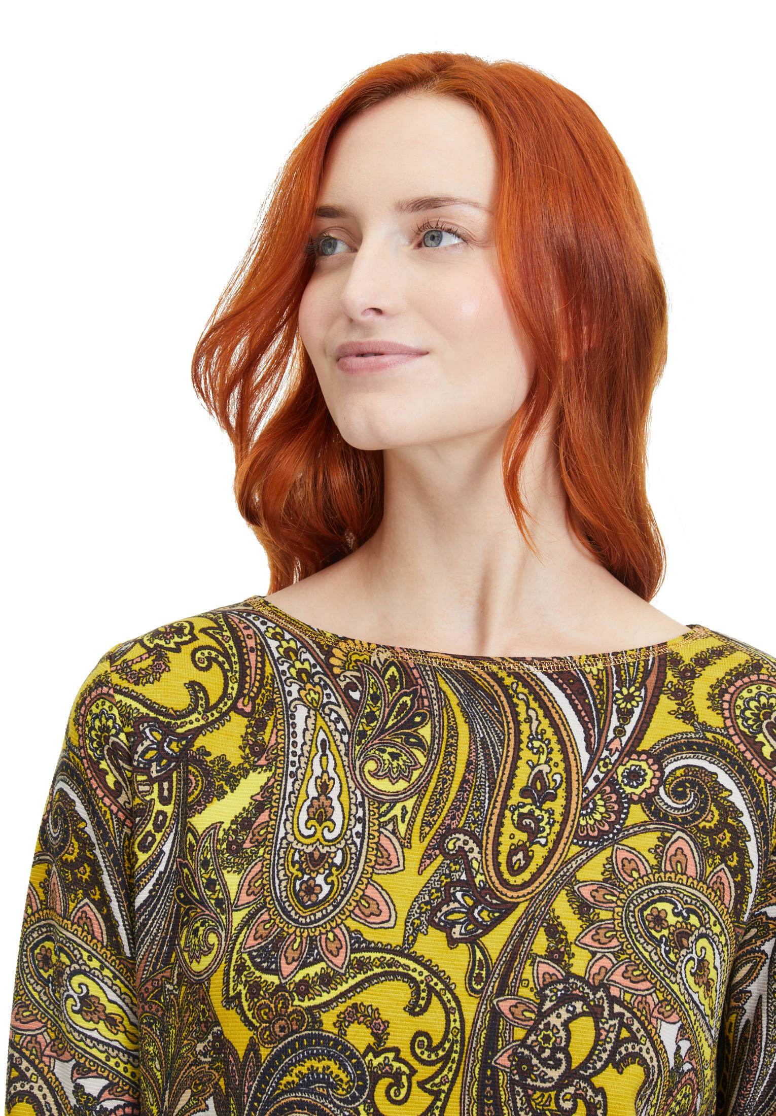 Betty Barclay| Damen Sweatshirt mit Rippenstruktur